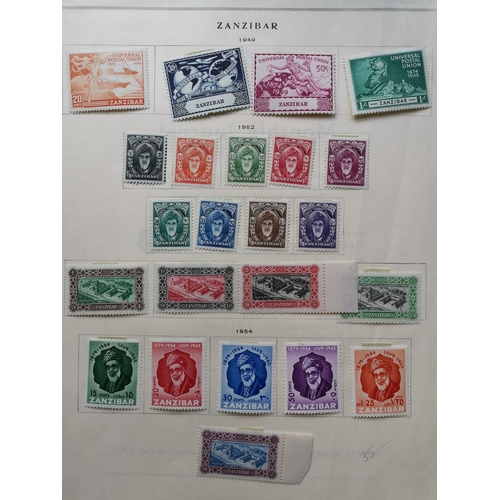 555 - ZANZIBAR.  Duplicated M and U ranges on leaves and stocksheets  incl. 1896 used vals to 5r (3)  1899... 