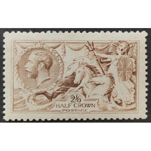 678 - KG V.  1915-18 2/6 worn plate M. (1)