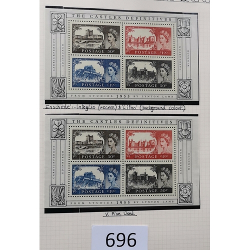 696 - QE II.  1953-1970 neatly presented collection with much both UM and FU noting Wilding sets  wmk vari... 