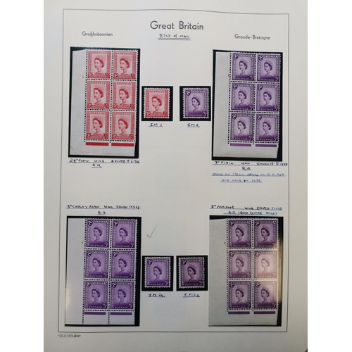 788 - REGIONALS.  CYLINDER BLOCKS. A UM collection of pre-decimal issues each in a cyl. block of 6 and a s... 