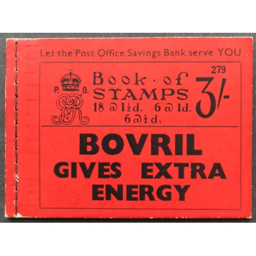 824 - BOOKLETS.  1934 (March) 3/- no. 279. BB26. (1 bklt)