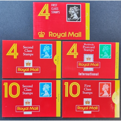 875 - BOOKLETS.  TRIALS. c.early 1990's Walsall trial booklets for 4 x 2nd and 10 x 1st with perforated bl... 