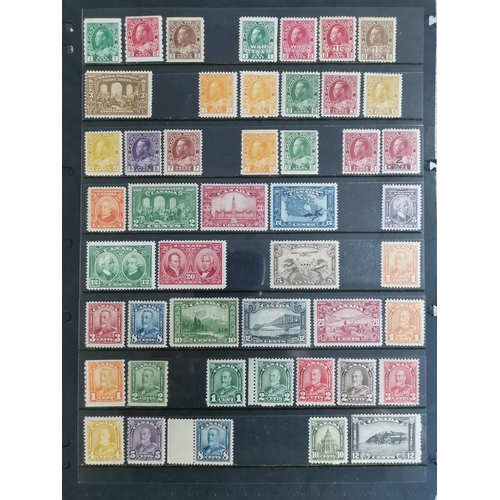 295 - CANADA.  QV-KGVI M range on Hagners noting 1870-90 6c  1897-8 vals to 6c  1898-02 vals to 7c  1903-1... 