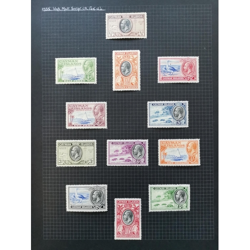 312 - CAYMAN IS.  M collection incl. 1921-6 both wmks to 5/-  1932 Centenary to 5/-  1935 to 10/-  1938-48... 