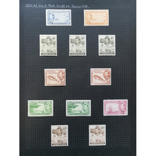 312 - CAYMAN IS.  M collection incl. 1921-6 both wmks to 5/-  1932 Centenary to 5/-  1935 to 10/-  1938-48... 