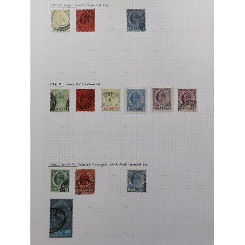 366 - GIBRALTAR.  QV to 1960 M and U collection on leaves incl. 1889 to 75c on 1/- M or U  later QV vals t... 