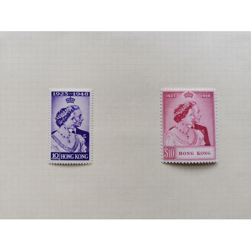 389 - HONG KONG.  KGVI M collection with range of 1938-52 defin vals to $5 incl. 30c yellow-olive p.14  19... 