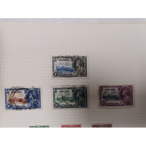 381 - GOLD COAST.  QV-KGVI range on leaves with useful quantity (approx. 50+) of QV with postmark interest... 