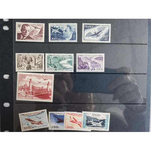 125 - FOREIGN COUNTRIES.  AIR ISSUES. A group of middle period sets/values  incl. Austria 1950-53 Birds se... 