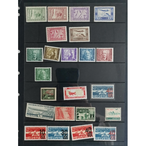 125 - FOREIGN COUNTRIES.  AIR ISSUES. A group of middle period sets/values  incl. Austria 1950-53 Birds se... 