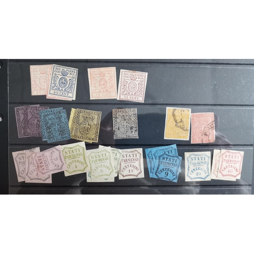 235 - ITALY.  ITALIAN STATES. M and U ranges on stocksheets  probably includes some reprints  and conditio... 