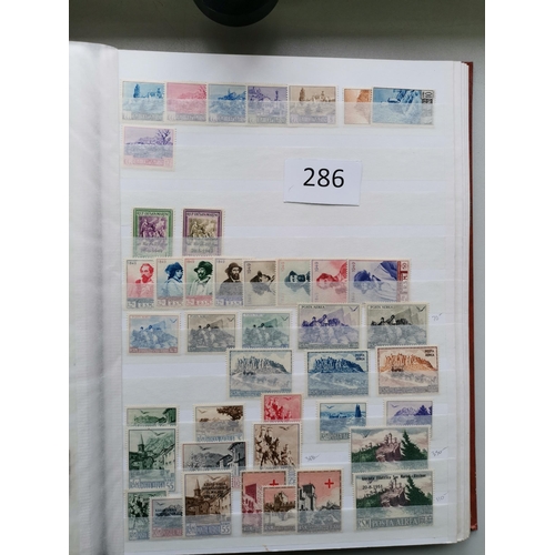 286 - SAN MARINO.  M or UM collection in stockbook from c.1918 to late 1990's  many useful sets or values ... 