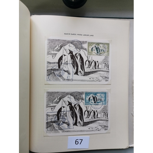 67 - MIXED WORLD.  A collection of covers/cards relating to 1957-58 Geographical Year  Antarctic etc.  no... 