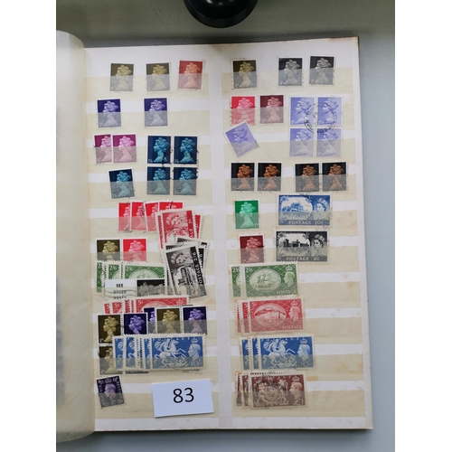 83 - MIXED WORLD.  OVERPRINTS ON GB. Extensive M and U ranges in stockbook  condition a little mixed  wit... 