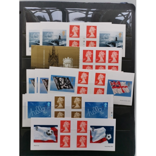 894 - BOOKLETS.  A stock of 21st century commemorative self-adhesive booklets incl. Submarines x 2. Face £... 