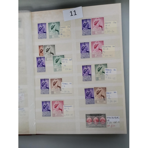 11 - MIXED WORLD.  BC ranges in stockbook  mainly QV-KGVI  varied condition but many useful vals/sets  in... 