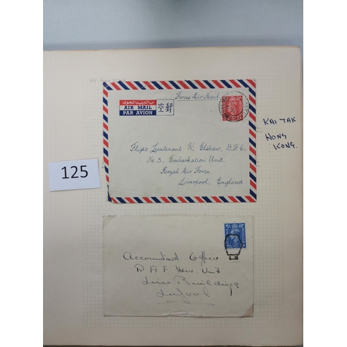 125 - MIXED WORLD.  Collection of covers/pieces with postmark interest  early to middle period with GB inc... 