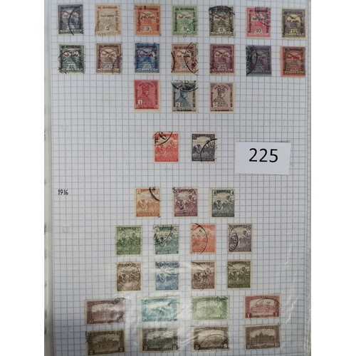 225 - HUNGARY.  Mainly used collection on leaves in large binder  mainly fine  incl. 1914 War Charity  192... 