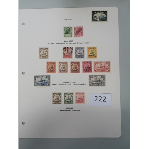 228 - ICELAND.  1930 to mid 1950's M and U collection on leaves  incl. 1930 Parliament M vals to 50a and 5... 