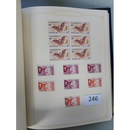 246 - LAOS.  1951-97 duplicated M or FU collection  useful thematic content  noted 1964 Folklore presentat... 