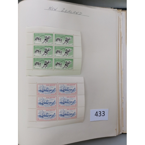 433 - NEW ZEALAND.  1952-82 M or UM collection in album incl. comprehensive Health m/s's. (100's)