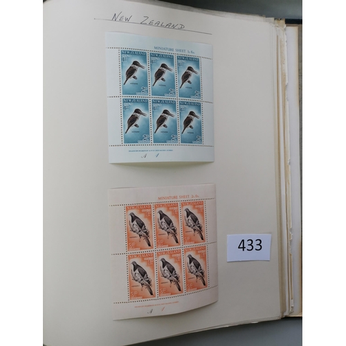 433 - NEW ZEALAND.  1952-82 M or UM collection in album incl. comprehensive Health m/s's. (100's)