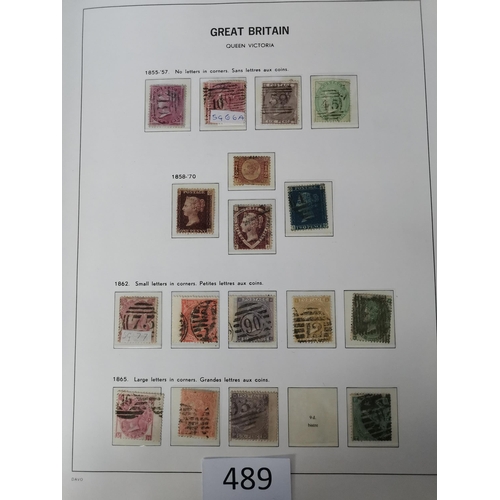 489 - GB MISC.  1840-1970 collection in Davo album  very mixed condition with most of the high values havi... 