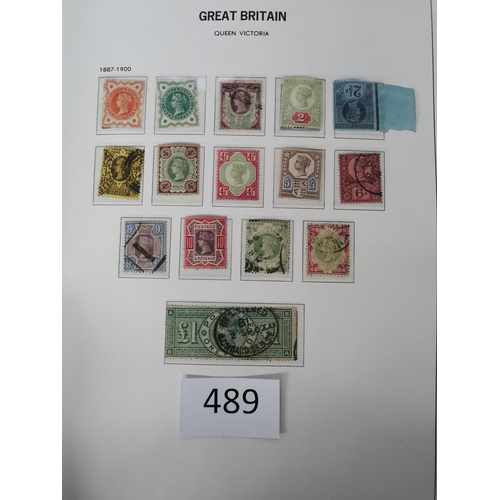 489 - GB MISC.  1840-1970 collection in Davo album  very mixed condition with most of the high values havi... 