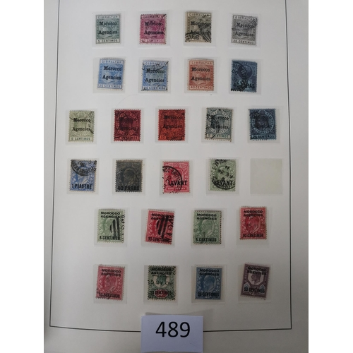 489 - GB MISC.  1840-1970 collection in Davo album  very mixed condition with most of the high values havi... 