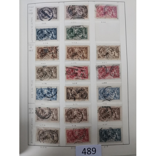 489 - GB MISC.  1840-1970 collection in Davo album  very mixed condition with most of the high values havi... 