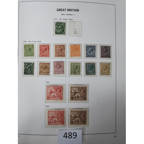 489 - GB MISC.  1840-1970 collection in Davo album  very mixed condition with most of the high values havi... 