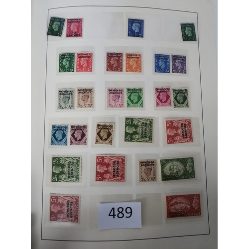 489 - GB MISC.  1840-1970 collection in Davo album  very mixed condition with most of the high values havi... 