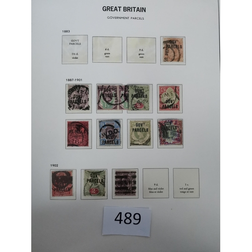 489 - GB MISC.  1840-1970 collection in Davo album  very mixed condition with most of the high values havi... 