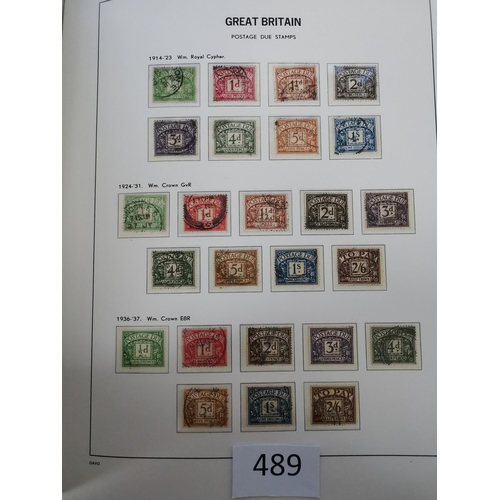 489 - GB MISC.  1840-1970 collection in Davo album  very mixed condition with most of the high values havi... 