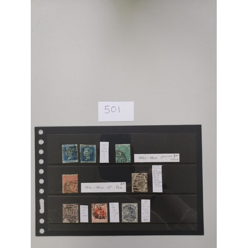 501 - GB MISC.  The balance of a collection  mainly M  incl. QV Surface Printed values unused or o.g. incl... 