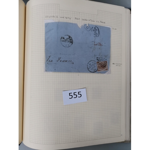 555 - QV.  Mainly used collection of Surface Printed with range of plate number issues incl. some duplicat... 