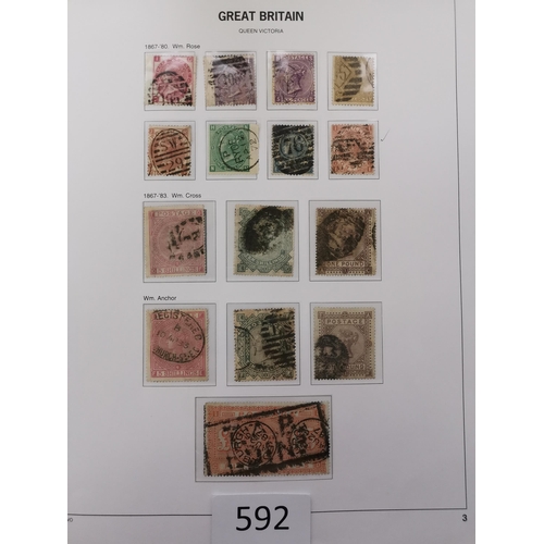 592 - QV.  1840-1900 collection on printed leaves ex Davo album  varied condition  but with every space fi... 