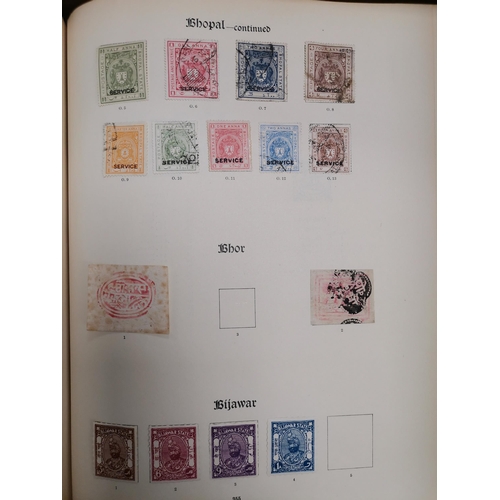 1 - MIXED WORLD.  BC collection of QV-KGV M and U in boxed New Imperial albums vols. I and II  mixed con... 