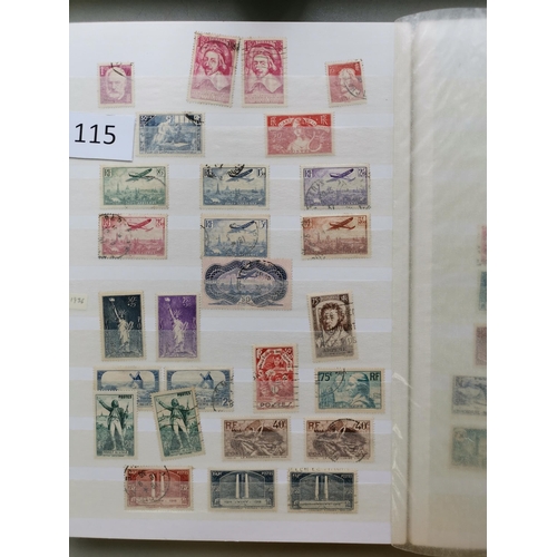 115 - ***VIDEO AVAILABLE*** FRANCE.  1849-1970 collection in large stockbook  early issues used in mixed c... 