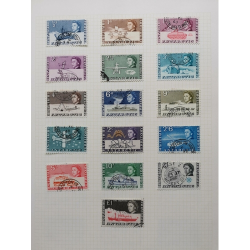 257 - BRITISH ANTARCTIC TERRITORY.  1963-69 to £1 (both) FU  and later M and U to 1983. (approx. 130)