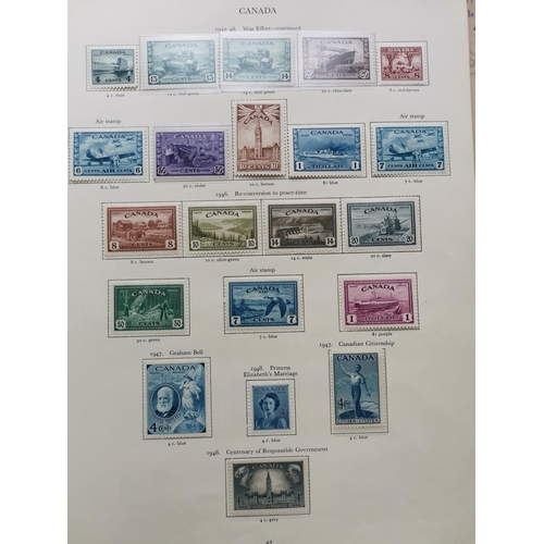 286 - CANADA.  KGVI with 1937-8 set  coils  1942-8 set coils  1946-7 Peace set  1951 $1 Fisherman  Special... 