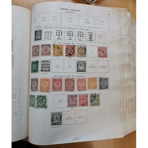 55 - FOREIGN COUNTRIES.  M and U collection A-Z in 2 quite well filled New Ideal albums  some stamps have... 