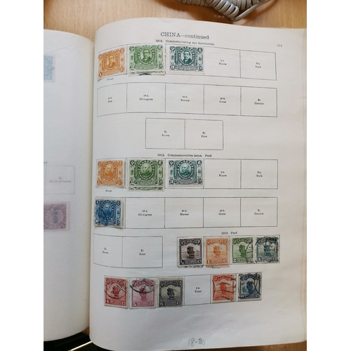 55 - FOREIGN COUNTRIES.  M and U collection A-Z in 2 quite well filled New Ideal albums  some stamps have... 