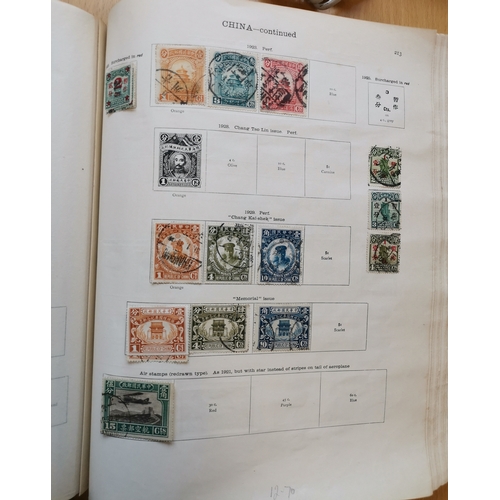 55 - FOREIGN COUNTRIES.  M and U collection A-Z in 2 quite well filled New Ideal albums  some stamps have... 