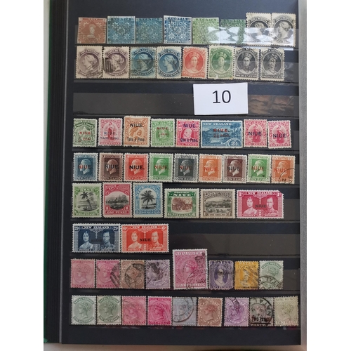 10 - MIXED WORLD.  BC M and U collection in stockbook  neatly presented  QV-KGVI  with strength in Maurit... 