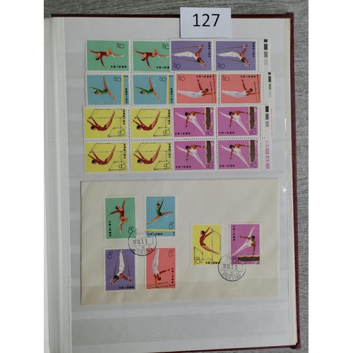 127 - CHINA.  A collection of mainly People's Republic 1960's  1970's issues in stockbook  condition a lit... 