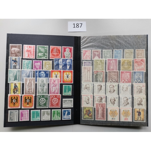 187 - GERMANY.  WEST BERLIN. M or UM collection incl. 1948 to 5m.  1949-54 Buildings set  and 1949 UPU to ... 