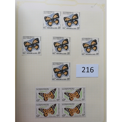 216 - LAOS.  1951-97 duplicated M or FU collection  useful thematic content  noted 1964 Folklore Presentat... 