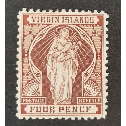 354 - BRITISH VIRGIN IS.  1899 4d 