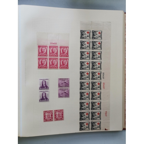 429 - MALAYSIA.  A collection of M blocks of 4 in album  QV to c. early 1940's period (101 blocks)  streng... 